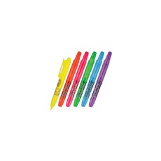 1200 모리스 노크식 형광펜(주황) - DC상품