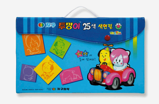 12000 25색 투명이 색연필