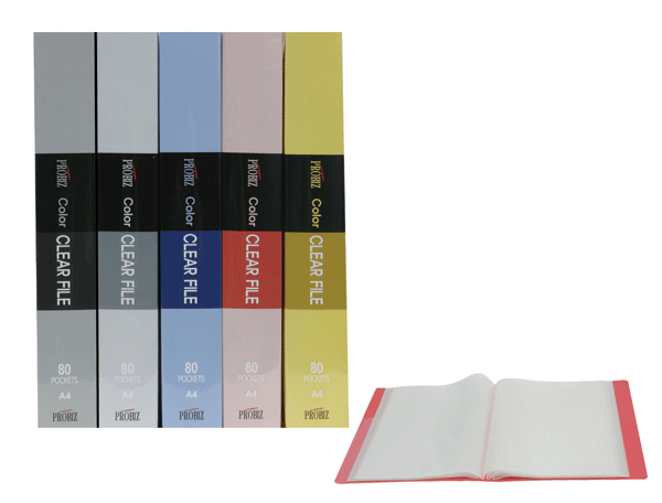 A4 클리어화일(80P-초음파접착))